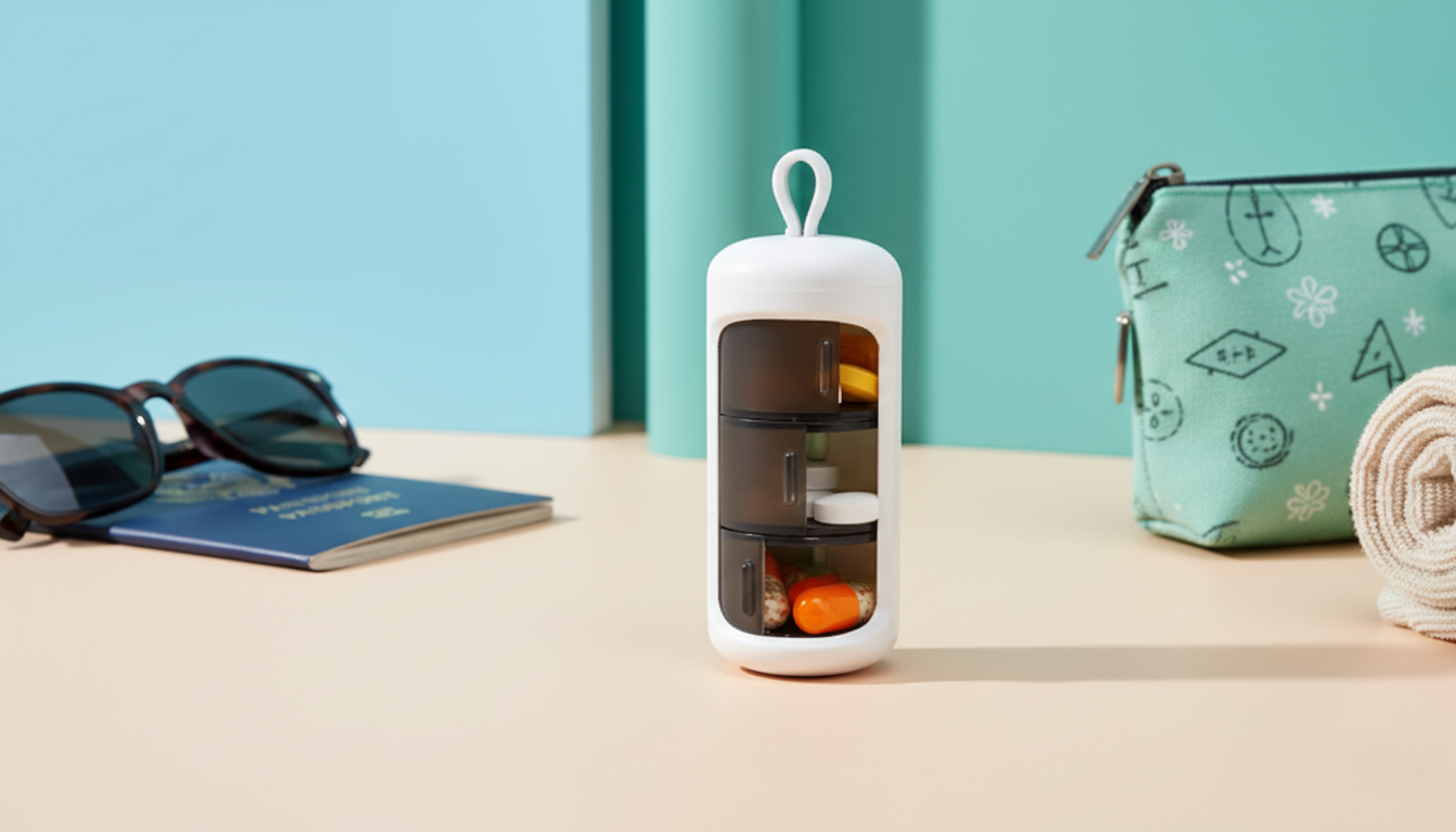 7 Ways a Portable Pill Organizer Simplifies Your Life