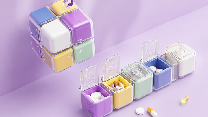 custom pill box organizer