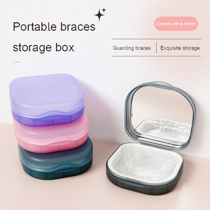 Portable braces storage box – Easy Open & Close | Pines