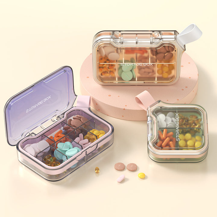 Medicine Box Organizer - 4/7 Compartments