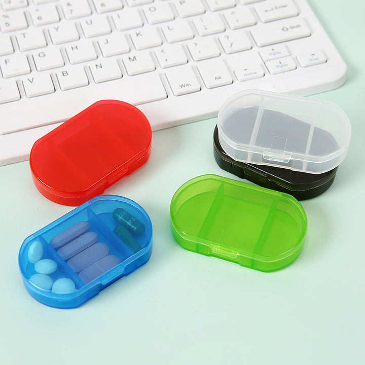 Easy Open 3 Slot Pill Organizer - Pines