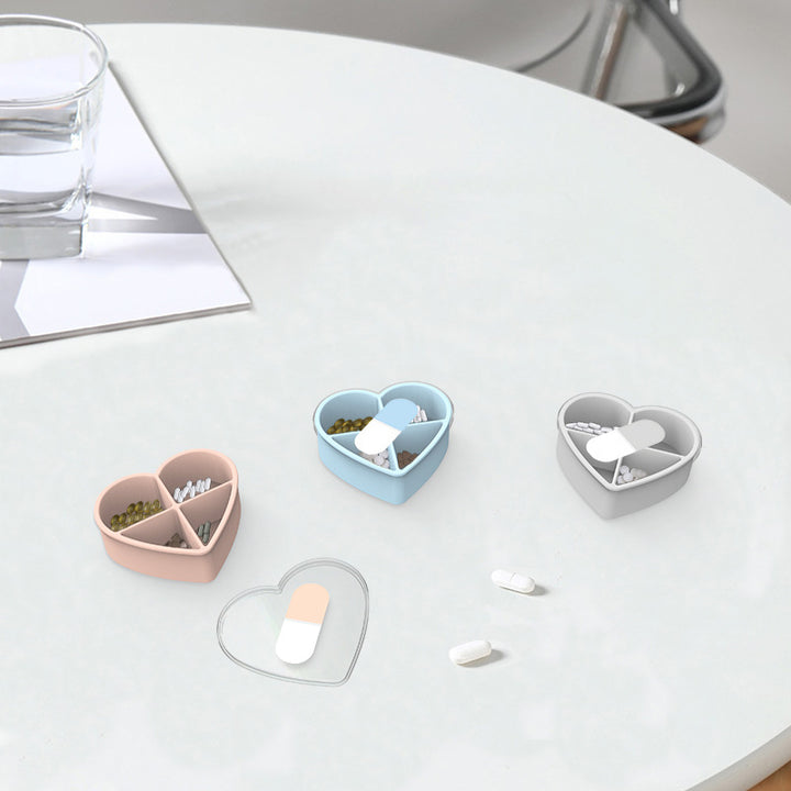 Cute Pill Box – Heart-Shaped | Custom Logo | Wholesale - Pines