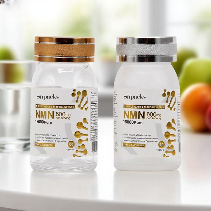Custom Supplement Bottle Labels – Waterproof | High-Adhesion | Pines