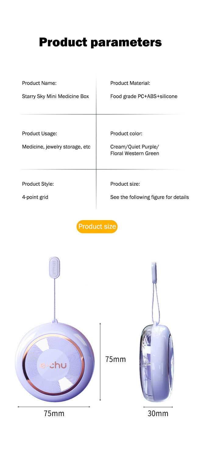 Custom Round Pill Dispenser Box with Single Pack Design for OEM & Wholesale