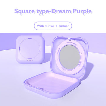 Retainer-Case-Purple-Mirror-Cushion