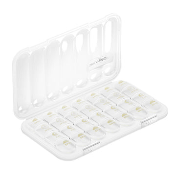 Pill Organizer White - 28 Compartment