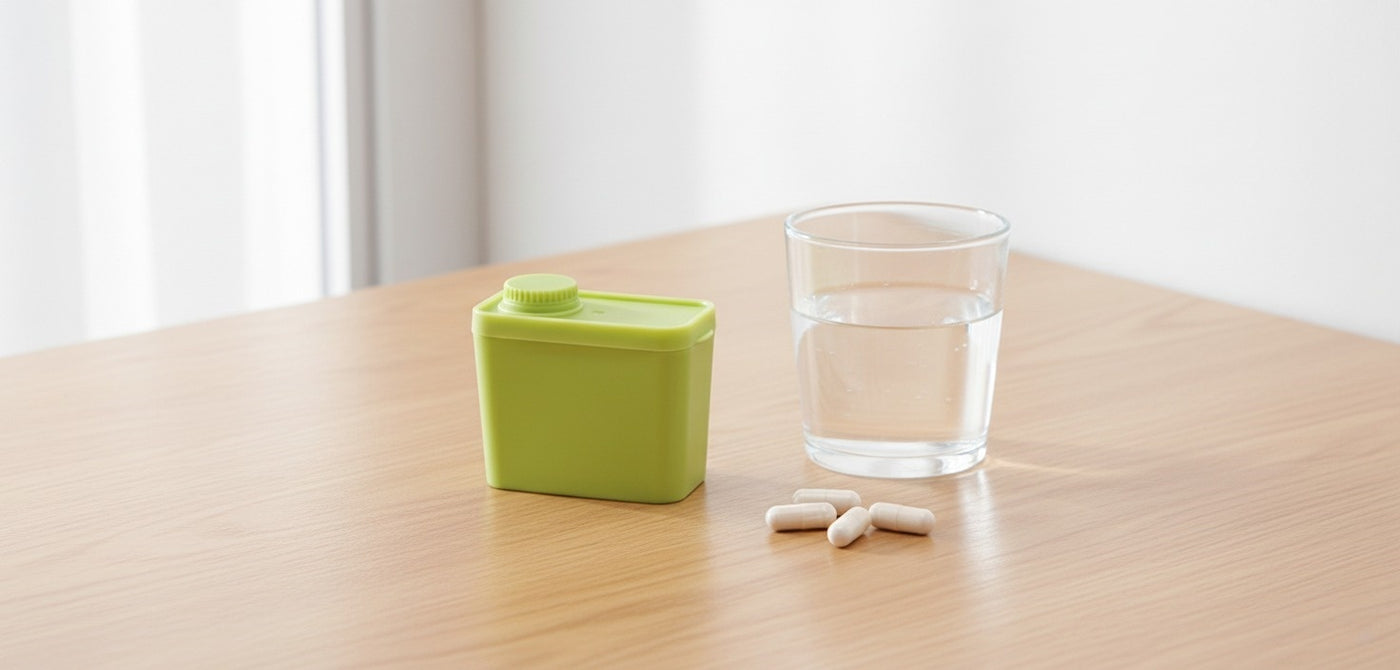 Square Probiotic Bottle – Customizable Branded Packaging | Pines