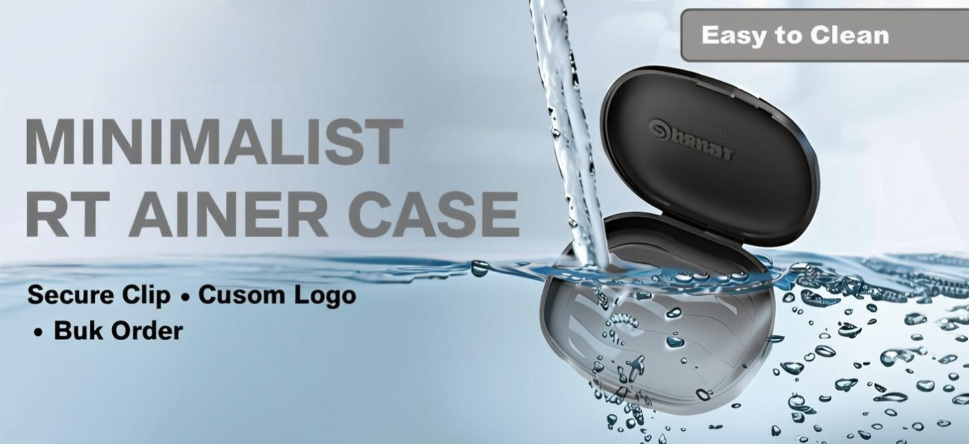 Retainer Cases Bulk - Custom Logo | Minimalist Design | Secure Clip - Pines