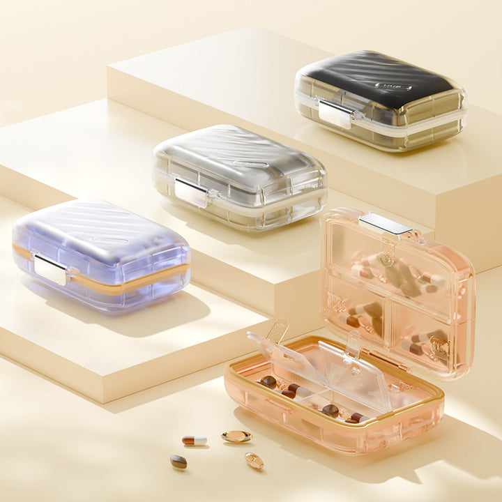 7-Day Pill Organizer - Bulk | Light-Blocking | Individual Lids - Pines