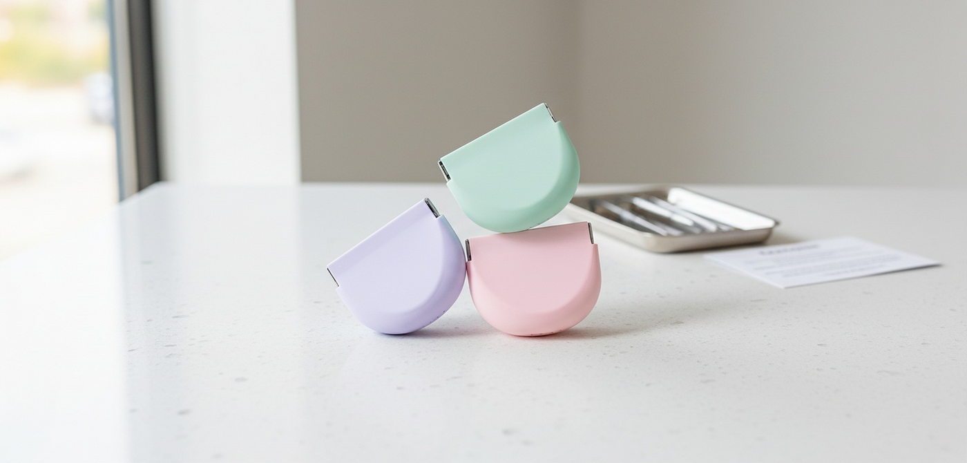 Retainer Case - Bulk | Food-Grade | Durable | Easy-Clean - Pines