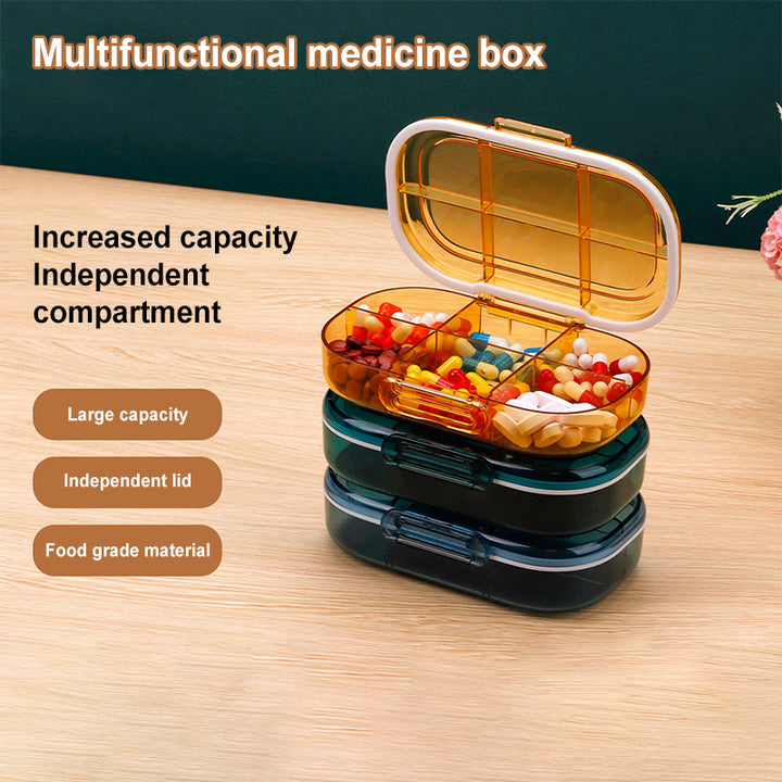 Bulk Pill Boxes - Large | Flexible Compartments - Pines
