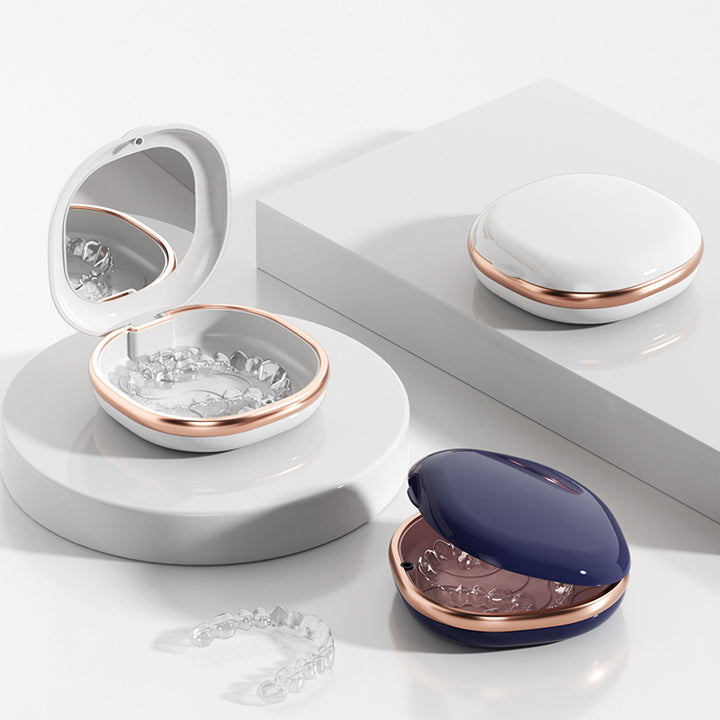 Retainer Case Wholesale with Mirror - Easy-Clean - Pines