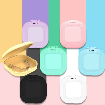 Square Invisible Aligners Box - Mirror - Pines