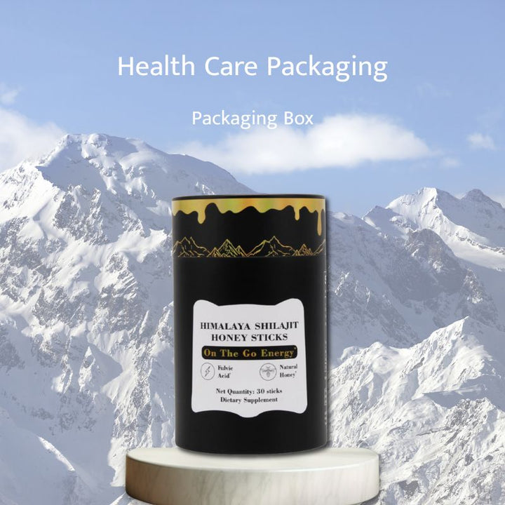 Luxury Himalayan Shilajit Honey Sticks with Premium Packaging