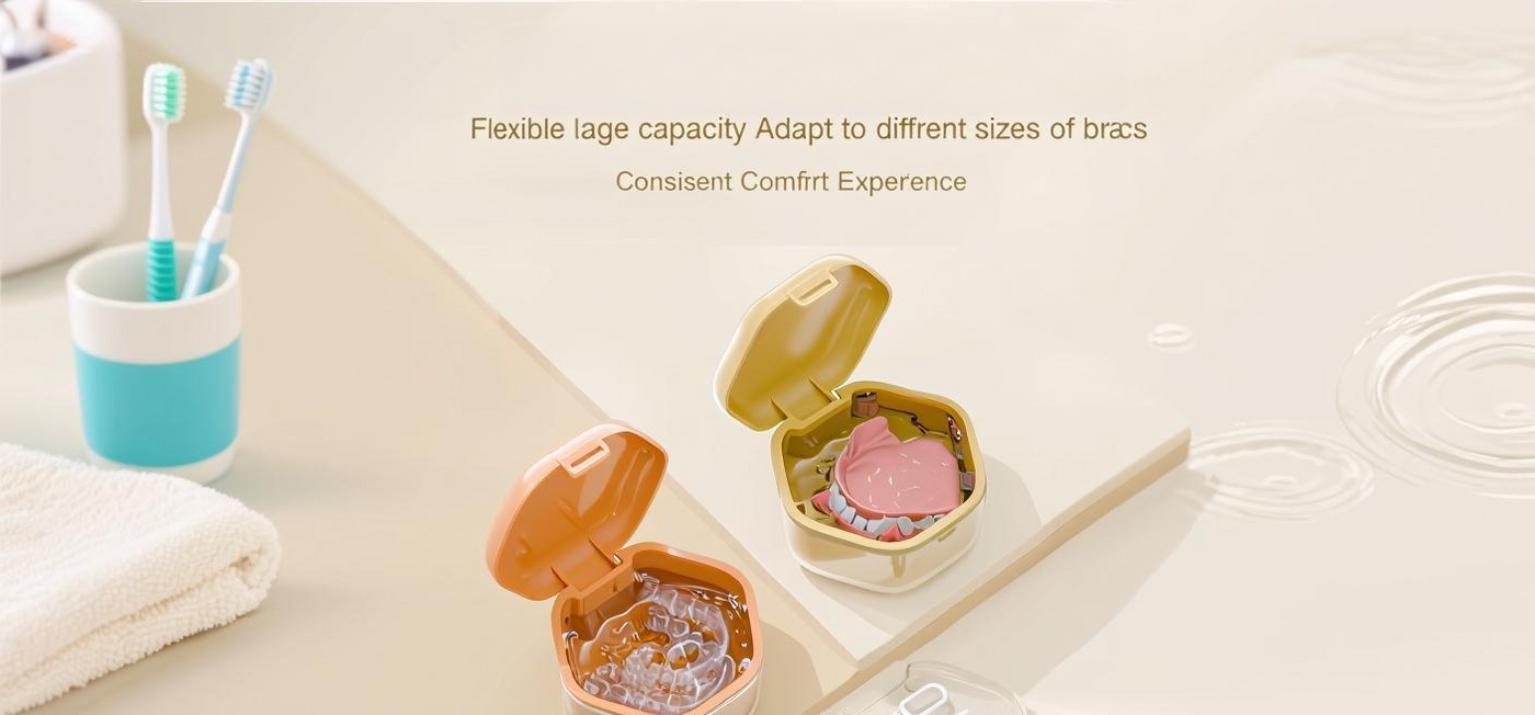 Orthodontic Retainer Holder – 3-in-1 Clean, Dry & Organized Storage | Pines