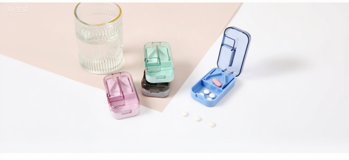 Pill Cutter and Pill Organizer - Easy to Clean | Pines