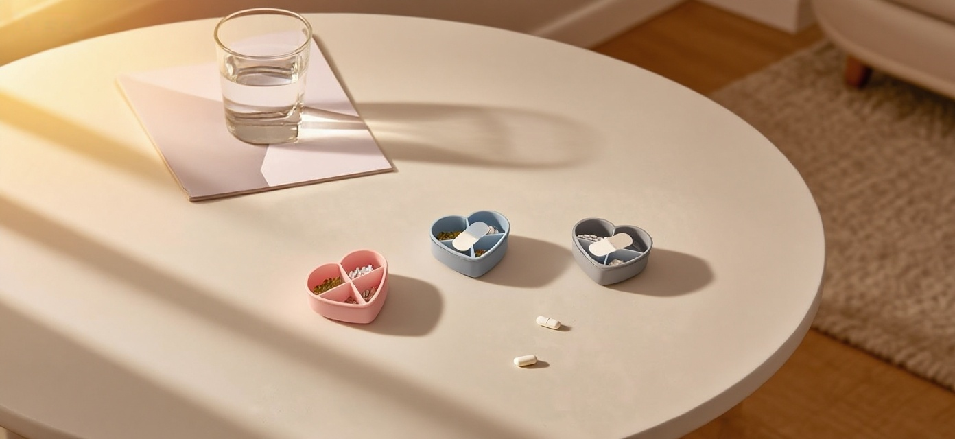Cute Pill Box – Heart-Shaped | Custom Logo | Wholesale - Pines
