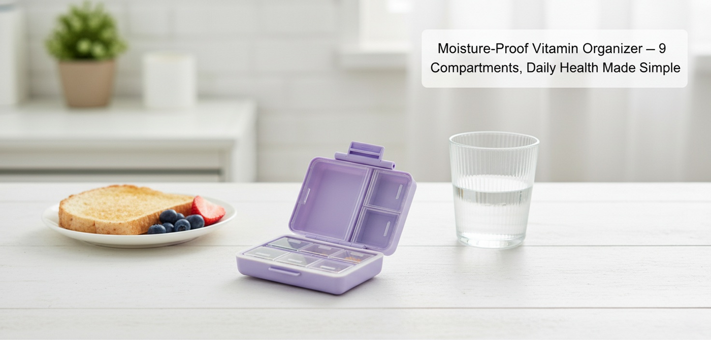 Vitamin Organizer Box - Wholesale | Moisture-Proof - Pines