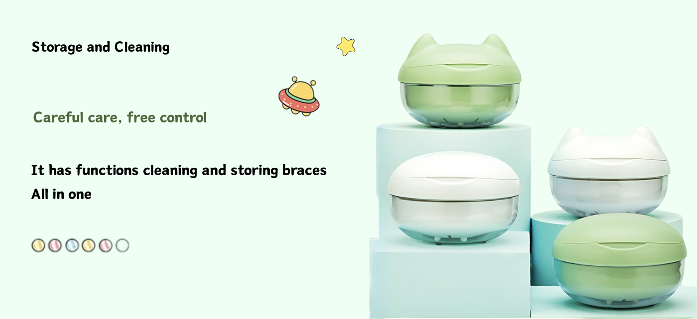 Orthodontic Retainer Cleaning Box – Leak-Proof & Portable | Pines