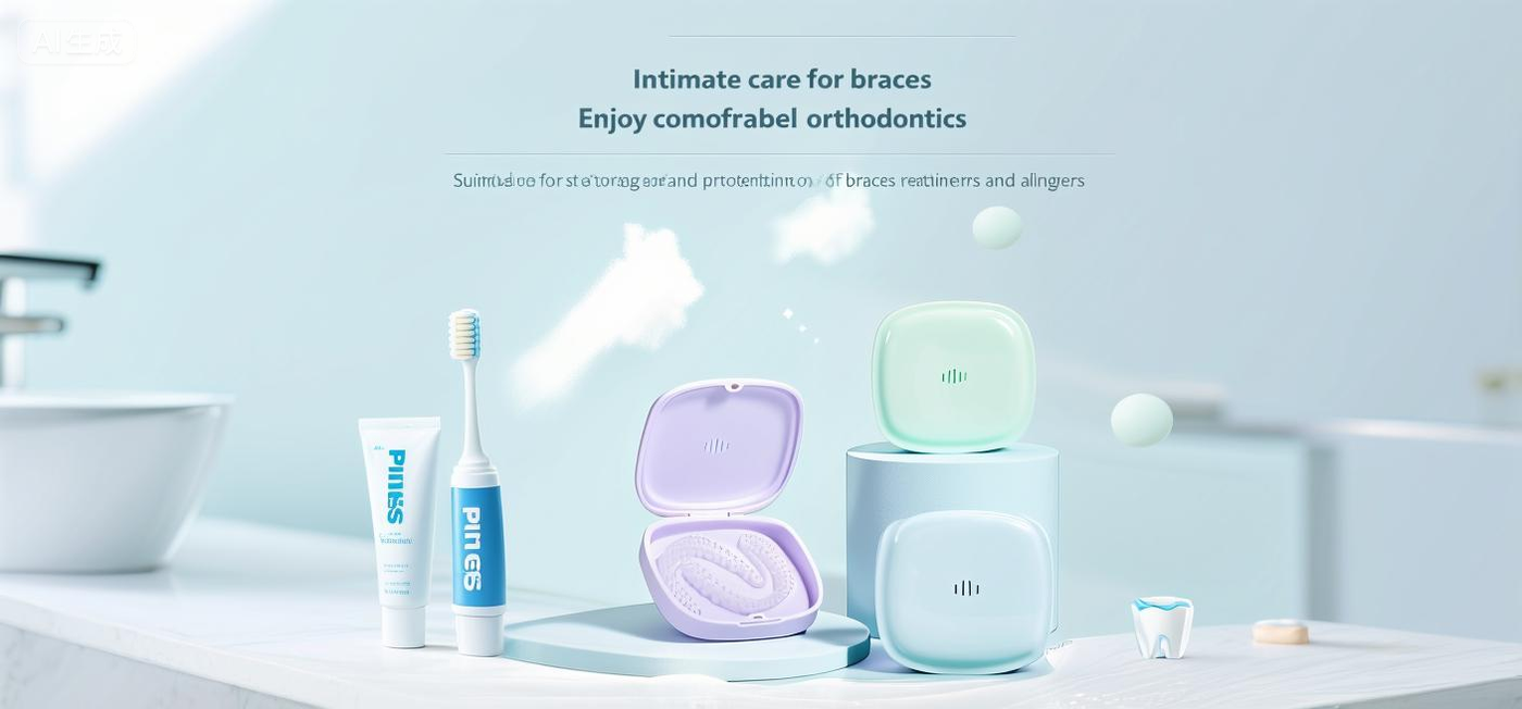 Portable Retainer Case – Breathable Magnetic Box | Pines