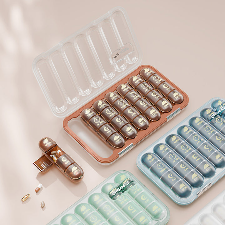 Pill Organizer Bulk - 21/28 Compartment