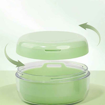 Compact Retainer Case - Mirror | Draining Tray - Pines