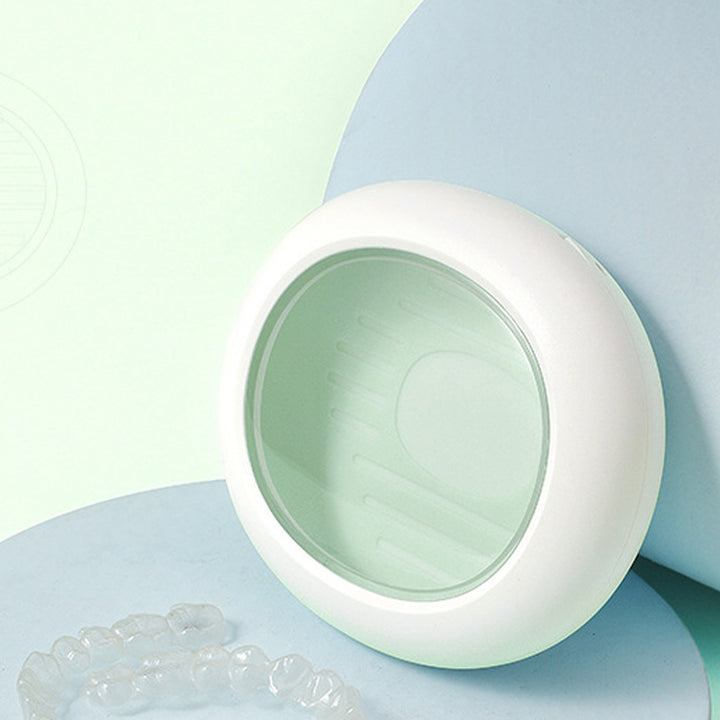 Logo Printed Retainer Case - Magnetic | Transparent | Compact - Pines