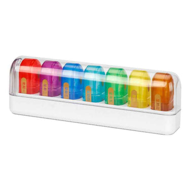 Weekly Pill Organizer AM PM - Large Medicine Box | Pines