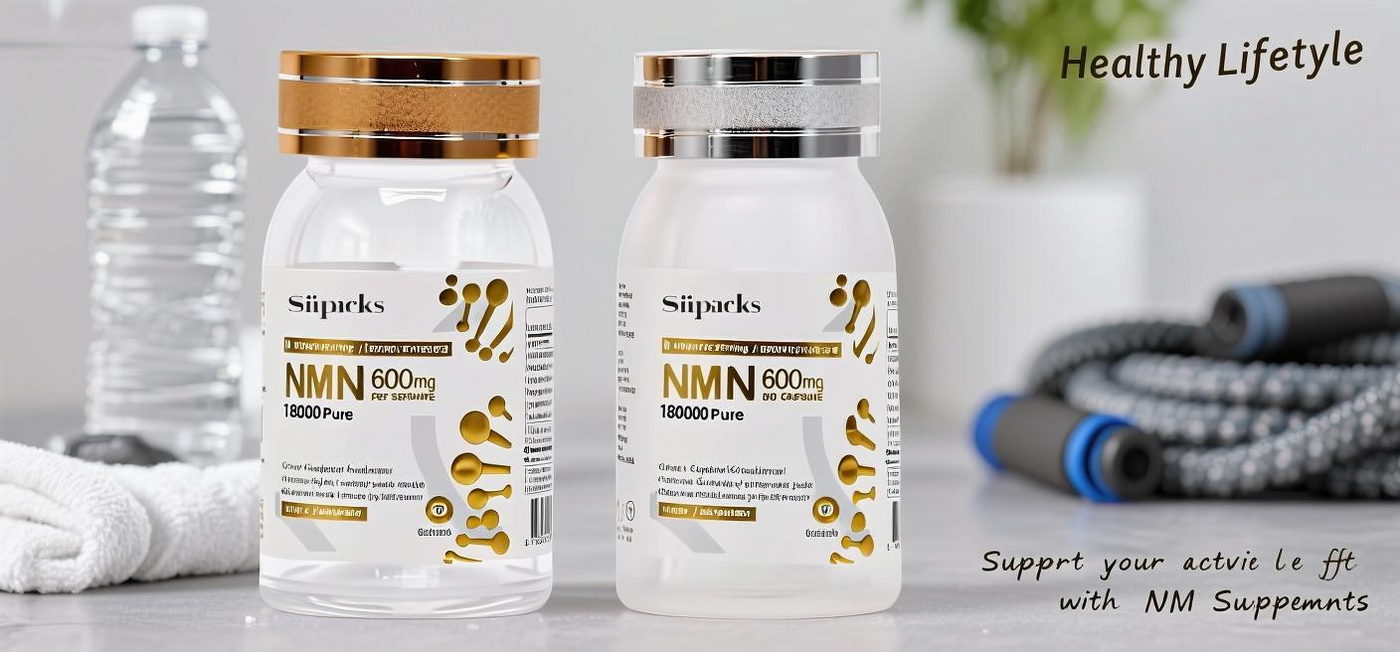 Custom Supplement Bottle Labels – Waterproof | High-Adhesion | Pines