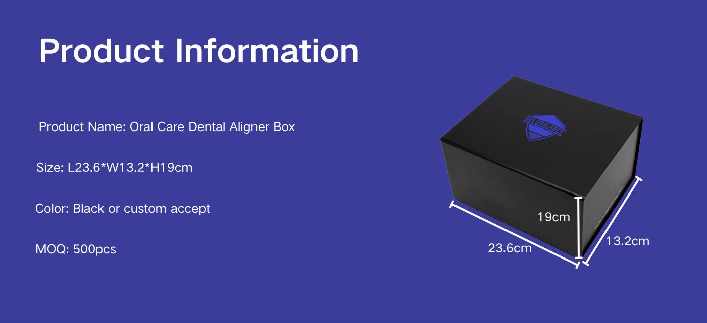 Premium Quality Oral Care Dental Aligner Box for Orthodontic Treatment