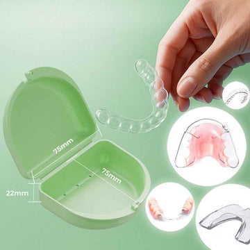 Invisible Aligners Box - Drainage & Lanyard Hole - Pines