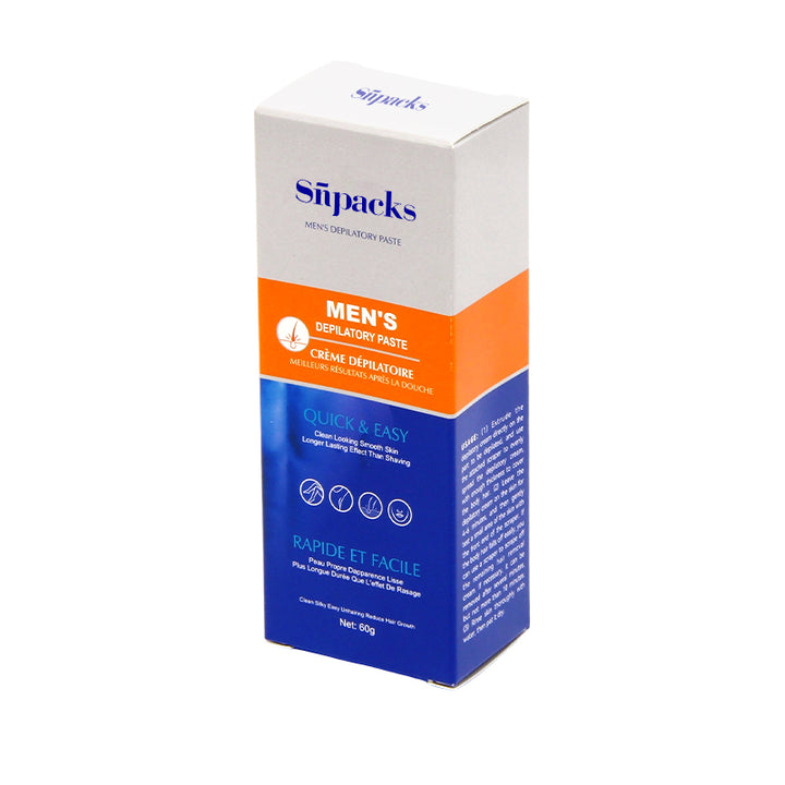 Custom Health Care Packaging Box for Men's Hair Removal Products