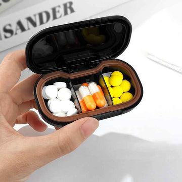 Custom Mini Portable Pill Box Moisture-Proof Travel Case | PINES