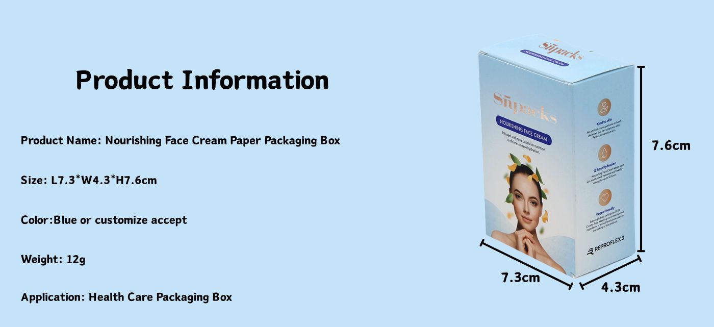 Custom Supplement Packaging Boxes for Face Cream Products