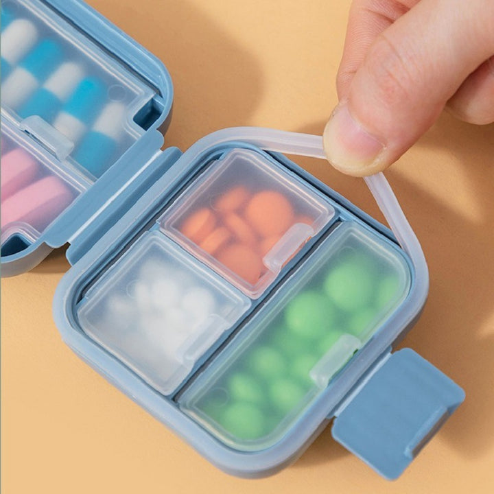 Portable Weekly Pill Organizer – Leakproof Travel Pill Box | PINES