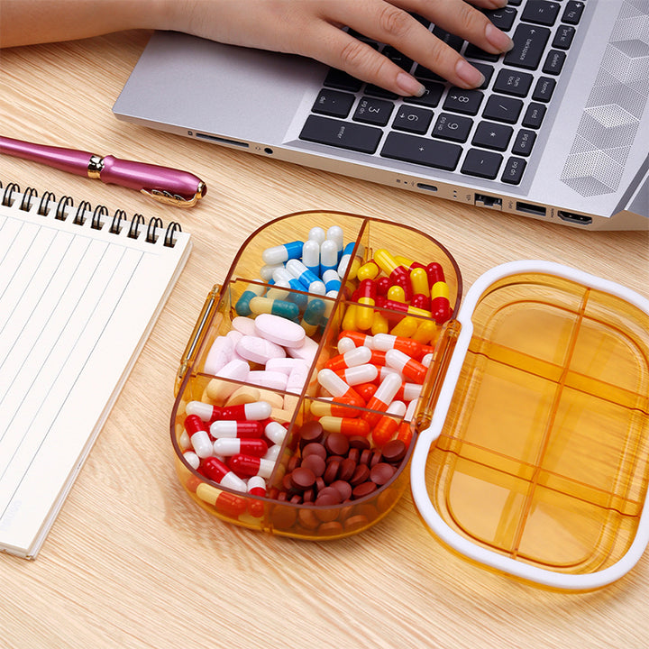 Bulk Pill Boxes - Large | Flexible Compartments - Pines