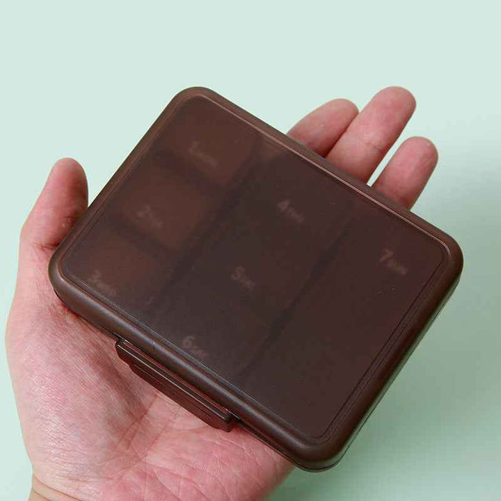 Portable Pill Organizer - 7-Compartment |  PP - Pines