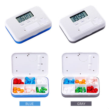 Smart Pill Organizer with Timer – Travel Alarm Pill Box | PINES