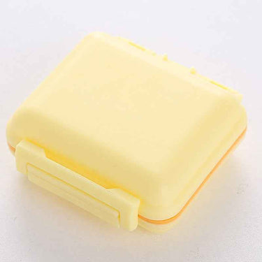 Colorful Travel Pill Box Organizer Small Daily Pill Storage Case