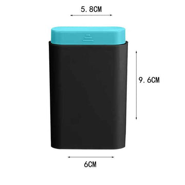 Portable Pill Organizer – Compact Sliding Box - Pines