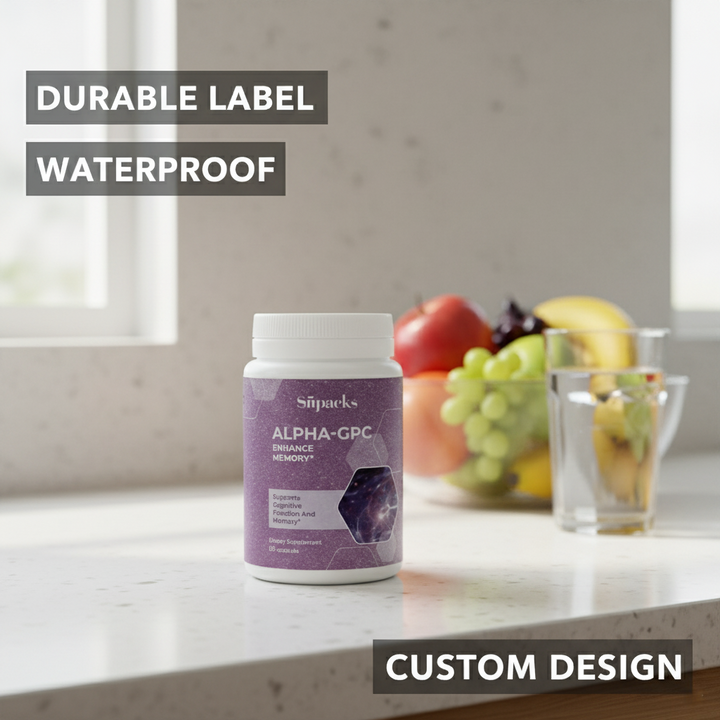 Custom Bottle Label – Durable & Wholesale | Pines
