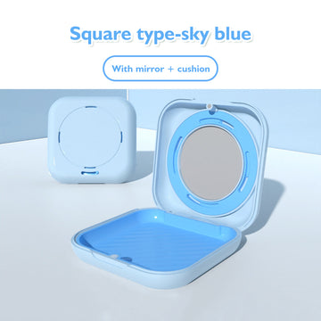Retainer-Case-Blue-Mirror-Cushion