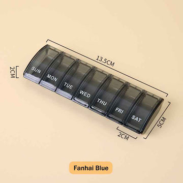 Weekly Pill Box with Compartments - Logo Printing - Pines