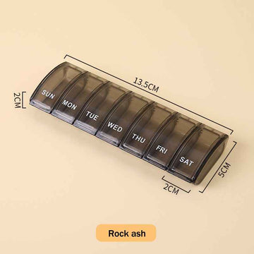 Weekly Pill Box with Compartments - Logo Printing - Pines