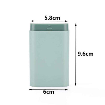 Portable Pill Organizer – Compact Sliding Box - Pines