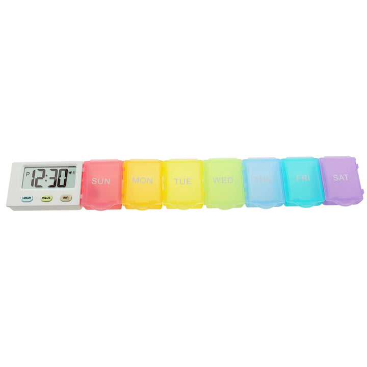 7 Day Pill Box with Timer – Smart Detachable Organizer | Pines
