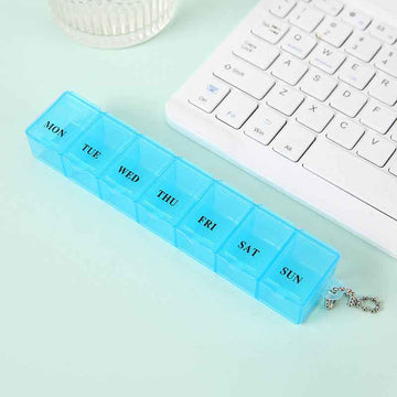 Pill Organizer with Compartments - Clear View - Pines