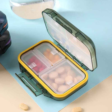 Waterproof Pill Organizer with Compartments - Pines