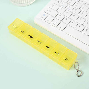 Pill Organizer with Compartments - Clear View - Pines