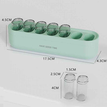 Mini 7-Day Pill Organizer | Portable Medicine Box with Custom Logo